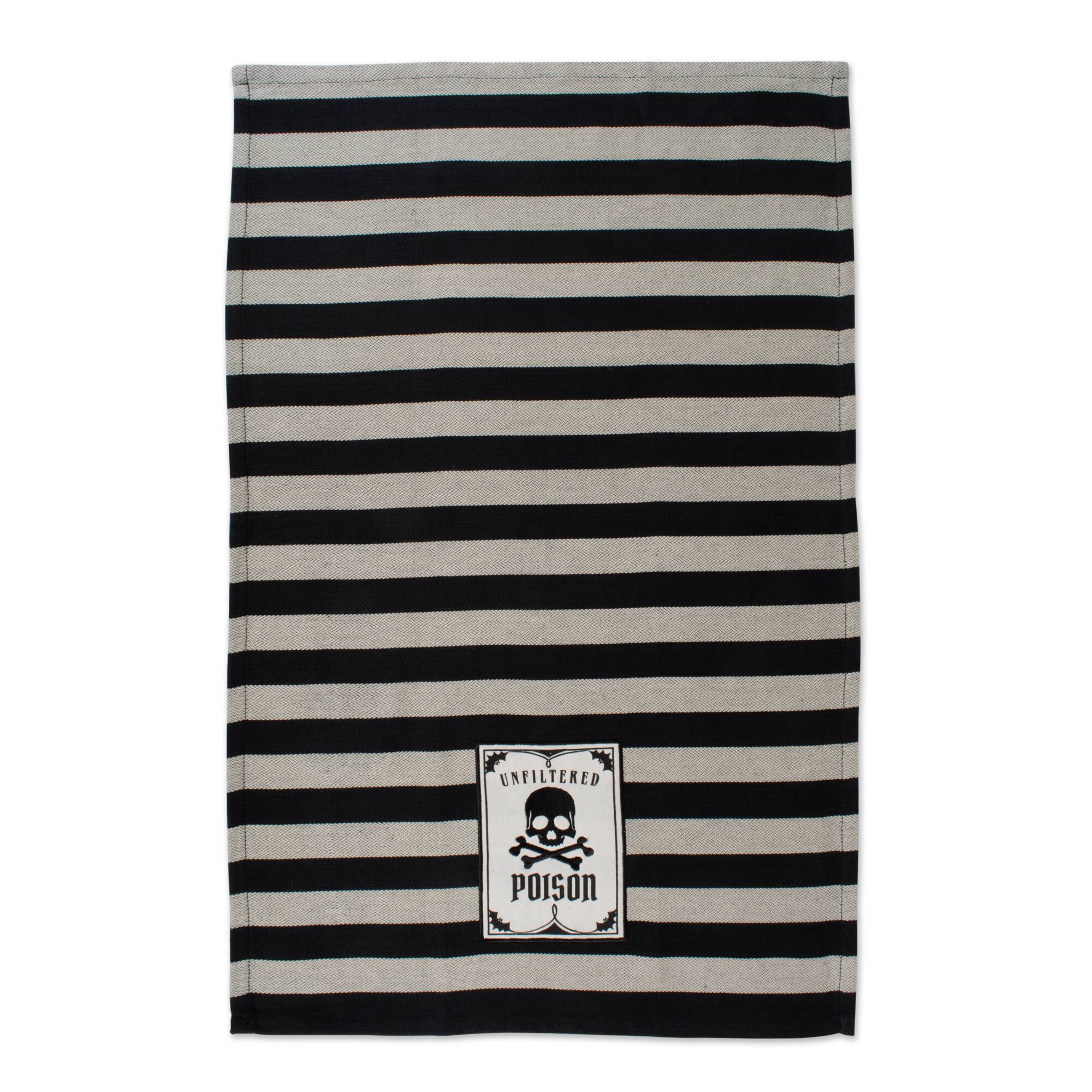 DII® Assorted Skeleton Embellished Dishtowel Set